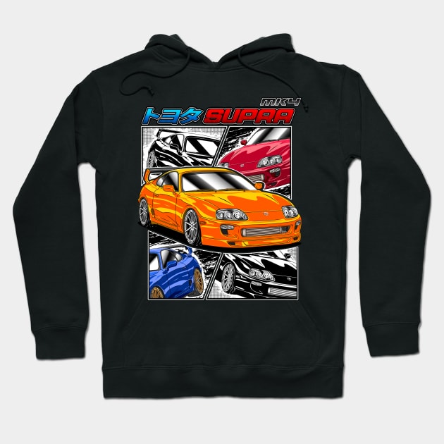 JDM Supra MK4 Hoodie by Guyvit